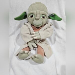 Star Wars Yoda Plush - Green and Cream Jedi Stuffed Toy